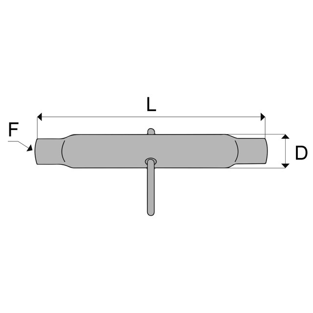 Tube Barre de Poussee LG 210 30X3 référence fournisseur 31106121